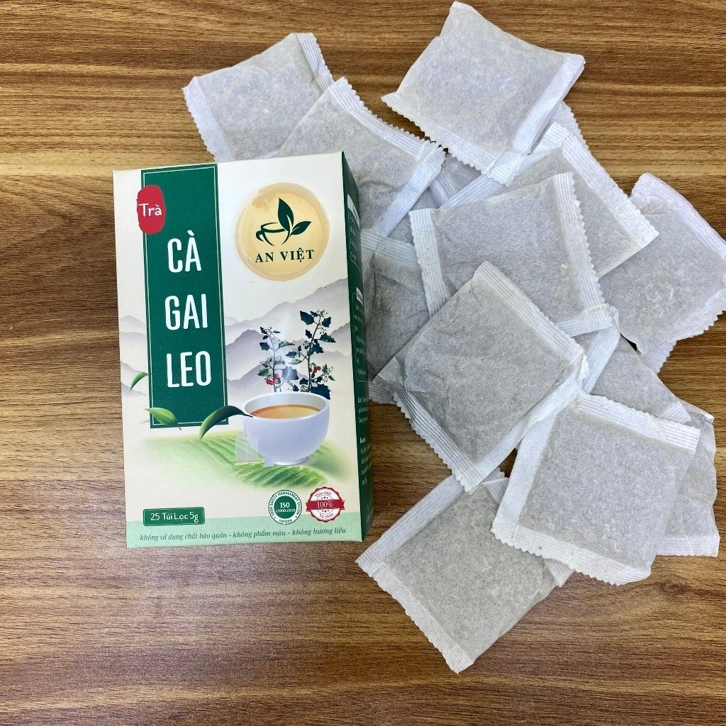 Trà cà gai leo An Việt 25 túi lọc 5gam (tuyển NPP độc quyền tỉnh 0934449922)